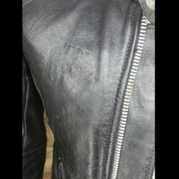 Vanson Associates Black Leathers Motorcycle Jacket Cafe Racer Women's Size 6 - Picture 2 of 8